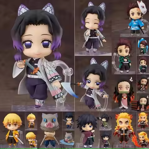 Good Smile Nendoroid Demon Slayer GSC Kamado Nezuko Tanjirou Uzui Tengen Hashibira Inosuke Agatsuma 