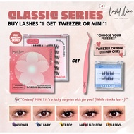 LashNLine 【Classic】Glue Free Eyelashes Self-Adhesive Lashes  Bulu Mata Palsu Tanpa Gum Lekat Sendiri