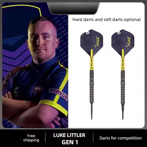 TARGs LUKE LITTLER G1 90% Tungsten Steel 1st Generation Soft and Hard Darts Special for Competition