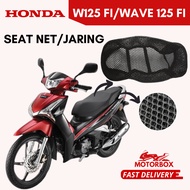 HONDA SEAT NET MOTOR - W125 FI W125I WAVE 125 FI WAVE125 FI BLACK HITAM JARING SARUNG KUSYEN SEAT CO