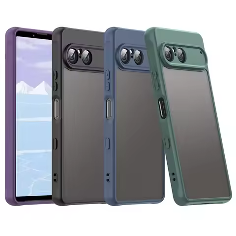 For Sony Xperia 10 VII Phone Case Shockproof Matte PC+TPU Back Cover For SONY Xperia 10VII 10vii 10 