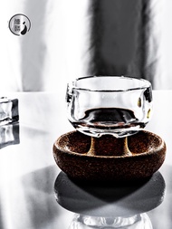 Zero Lead Crystal Shaking Owner Cup 60ML High Temperature Resistant Easy to Clean No Lead Crystal Gl