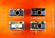 🇯🇵直送 Canon P , Canon VI-T  VIT , Canon 7 , Canon L2 菲林 機械 相機 非 Leica Nikon Minolta Contax Film Camera 旁軸 Rangefinder