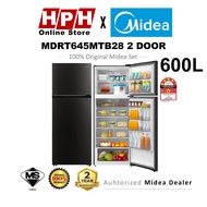 Midea 2 Door Fridge 400L / 490L MDRT489MTB46 MDRT580MTB46 Midea Peti Sejuk