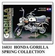 吉華科技@TAMIYA 16031 Honda Gorilla Spring collection  1/6 機車模型
