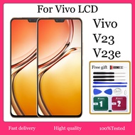 Original AMOLED For Vivo V23 5G V23e 4G V23e 5G LCD Display Touch Screen Digitizer Replacement