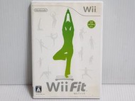 {哈帝電玩}~任天堂Wii 原版遊戲 Wii 塑身 Wii Fit 中文版 光碟小刮 有盒無書~