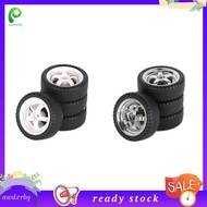 [awdxrbq] 4Pcs 33mm RC Drift Tire Wheel Hard Tyre for LDRC AE86 A86 A86P LD1801 1/18 RC Car Upgrade 