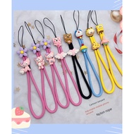 handphone sling strap handphone wrist strap Short rope cartoon USB flash drive key anti-drop phone