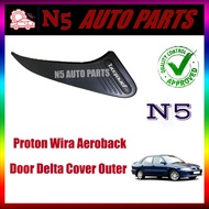 Proton Wira Aeroback Rear Door Delta Cover Outer (Belakang)