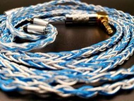 特價大清貨 7N單晶銅鍍銀彩色耳機線 升級線 fender campfire westone Shure SENNHEISER