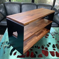 鐵木和　熊熊實木層架　可訂製尺寸的三層置物架置物櫃　鞋架鞋櫃