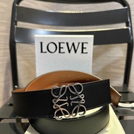 LOEWE 雙面用 4cm 寬 皮帶 現貨 90~100 原價22000