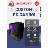 Custom Used Gaming PC | Intel Core i7 7700 | 4GB RAM | 120GB SSD | 500GB HDD