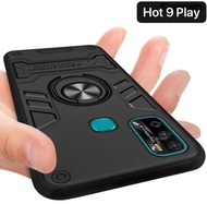 Case Infinix Zero 8 / Hot 10 / Hot 9 Play Ring Thunder Casing Handphone Cover Silikon Soft Case