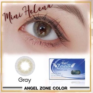 Angel zone คอนแทคเลนส์ Helena สีเทา คอนแทคเลนส์ขนาดเท่าตา 14.2 คอนแทคเลนส์ Angel zone รายวัน Angelzo