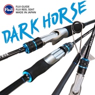 DARKHORSE FUJI Fishing Rod 1.8M/2.1M/2.4M Medium 25LB Spinning Rod Baitcasting Rod Carbon Casting Ro