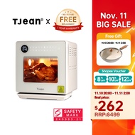 TJean Steam Oven Multifunctional Household Steam Air Fryer Oven Toaster Steamed Rice&Fish Appointmen