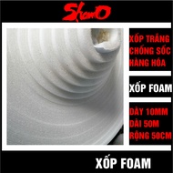 [Roll R50cm x D50M] 10mm thick Foam for wrapping goods - Shockproof Foam for packing fragile goods