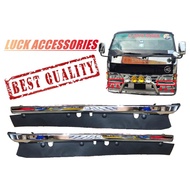 ISUZU AND HICOM CHROME CROME KROME LORI ACCESSORIES HEAD LAMP LOWER GARNISH SET