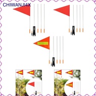 [chiwanji4x] Bicycle Flag with Mast, High Visibility, Orange, Accessories, Equipment, Children's Bic