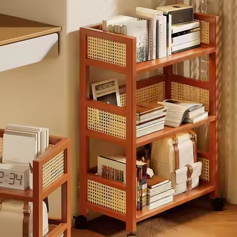 3 Tiers Rolling Utility Cart Storage Cart With Wheel Multipurpose Trolley Loor-Standing Movable Whee