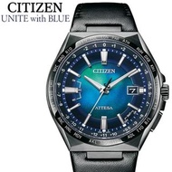 CITIZEN ATTESA ACT Line 星辰日本製 限定版手錶 UNITE with BLUE CB0215-18L JDM日版