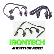 ATX 5Pin to 2 ways 3 ways 4 ways IDE molex 4pin Modular Power Supply Adapter Cable PSU