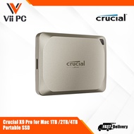 Crucial 1TB/2TB/4TB SSDX9 Pro Mac *Meant for iPhone 15 & Ipad