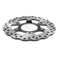 ahlsen1 สำหรับ Kawasaki Ninja 400 Z400 / EX400 18-23 แผ่นดิสก์เบรคหลัง ABS