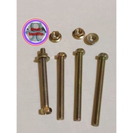 2,PCS..8 BOLT, HEXAGONAL BOLT 5.5cm AND 6cm LENGTH. BMK M5 BOLT * 55..M5*60, UNIVERSAL 8 KEY BOLT, P