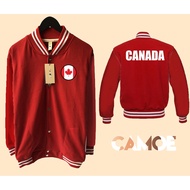 Premium Varsity Jacket CAMOE Canada Flag
