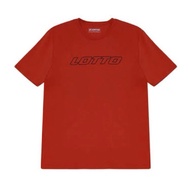 ORIGINAL 70% LOTTO AMARO RED S T-SHIRT230523R RED MEN
