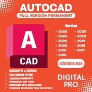 【Lifetime 】AutoCAD 2026 Full Version Original NoTrial Lifetime + Panduan Instalasi (WIN &MAC)Version