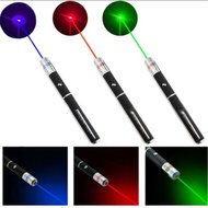 1mw 3PCS Laser Pointer Pen Red + Green + Blue/Violet Laser Pointer Visible Beam