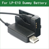 5V USB To LP-E10 LP E10 ACK-E10 DR-E10 Dummy Battery for Canon EOS 1100D 1200D 1300D 1500D 2000D 3000D T3 T5 T6 X50 X70