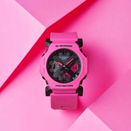 ANALOG-DIGITAL AUTO LIGHT SPORT MEN WATCH GA-2300 SERIES Ideal for Street Fashion GA-2300-4A PINK PR