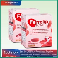 【Buy 3 Free 1】 【Hot Sale】Ferrolip FORTE Iron Supplement Compound Vitamin Supplement Lemon Flavor, Im