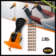 50 pcs Small Series Reusable Tile Leveling Tool Ceramic Leveling Tool for Carpenters