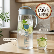可橫放耐熱冷水壺 | 2.2L | 藍色 | TAKEYA | 日本製 | TY-141683