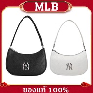 South Korea MLB Shoulder Bags Retro Old Flower New York Yankees Embossed Handbag Bag