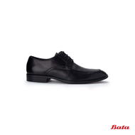 BATA Flexible Men Black Dress Shoes 821X168