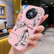 Case Realme 12 4G 12 5G 12 Plus 13 11 Pro 11X C67 P1 5G Narzo N65 70X 70 Pro 60 60X 5G Small Butterf