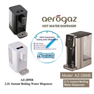 (6.6 MEGA SALES) Aerogaz Instant Boiling Hot Water Dispenser 2.3L AZ-289IB / 2.7L AZ288IB / 2.7L AZ-290IB with FILTER