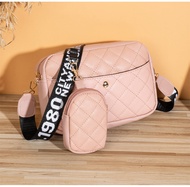 ( READY STOCK ) PU SLING BAG EU FASHION HOUSE 1164