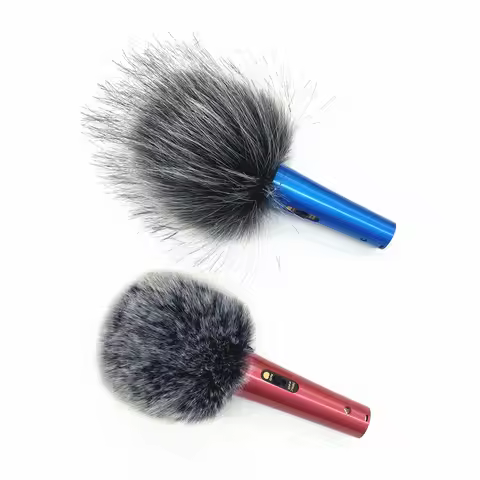 Blue Mantis Dead Cat Windshield Outdoor Artificial Fur Wind Microphone Cover Muff Windscreen For Shu