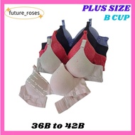 Women bra B cup Non wired bra 339 (36B-42B)Ladies bra Baju dalam wanita Tiada dawai