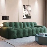 Fabric Sofa Italian Style Nordic Light Luxury Art Sofa Living Room 2 3 4 Seater Sofa Chair