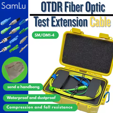 500M 1KM E2K SC LC APC UPC OTDR Launch Cable Fiber Single Mode OTDR Test Extension Cord OTDR Dead Zo
