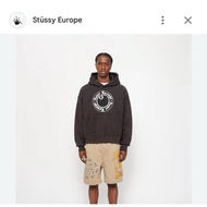 Daigou STUSSY X DENIM TEARS Co-Branded 25 GRAPHIC HOODIE Hooded Long Sleeve T-Shirt